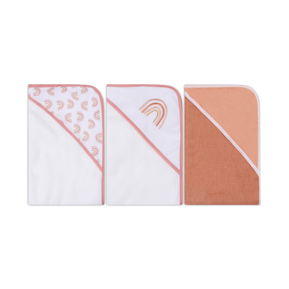 Mother's Choice 3-Pc Baby Hooded Towel Set (Raibvow)